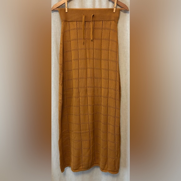 Afends Dresses & Skirts - AFENDS Womens Femme - Knit Maxi Skirt - Mustard